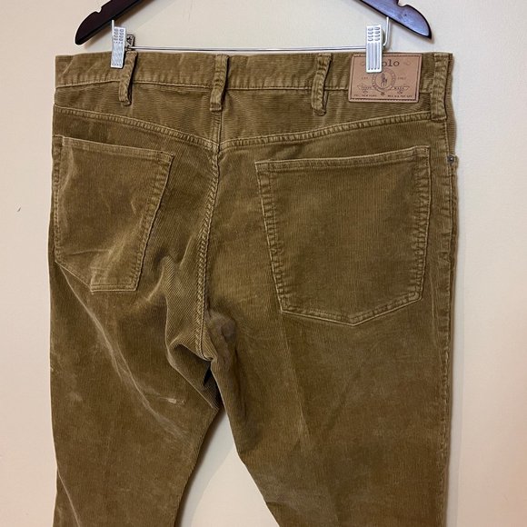 Polo Ralph Lauren Corduroy Varick Slim Straight Pants - Men's Size 38 X 30 - Picture 6 of 11